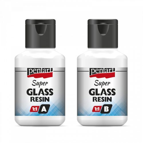 Szuper üveggyanta - 2*40 ml