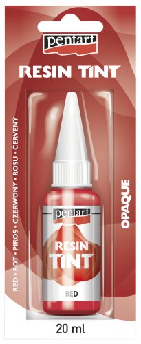 Gyantaszínező 20 ml - piros