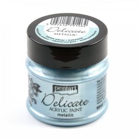 Metál Delicate akrilfesték 50 ml - kékezüst