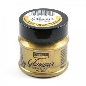 Metál glamour akrilfesték 50 ml - antikarany