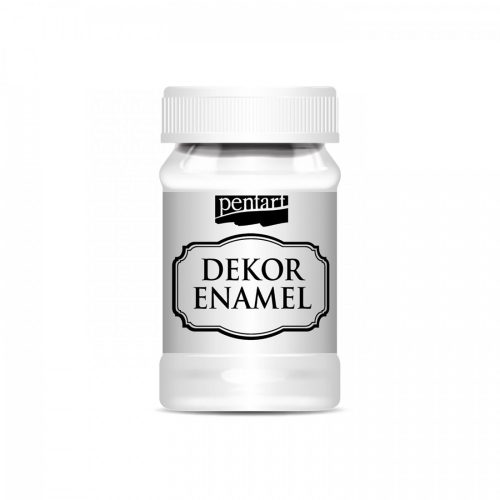 Dekor zománcfesték - fehér 100 ml