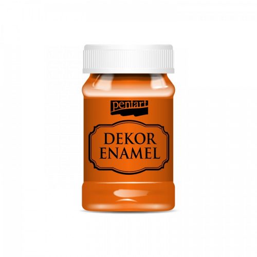 Dekor zománcfesték - narancs 100 ml