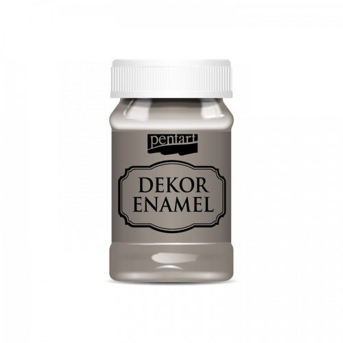 Dekor zománcfesték - vintage barna 100 ml