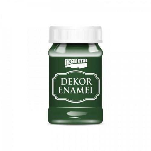 Dekor zománcfesték - zöld 100 ml