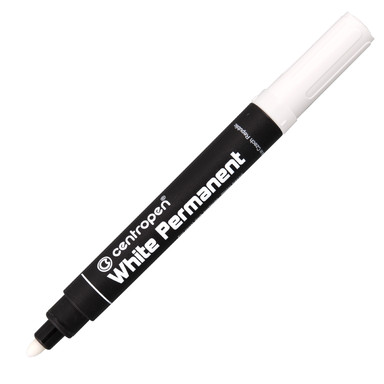 Centropen permanent  vízbázisú 2,5 mm - fehér