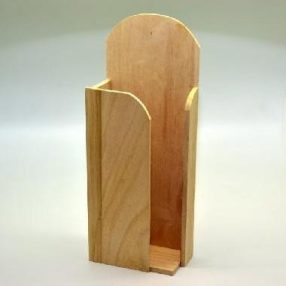   Papír zsebkendő tartó nagy - oldalán nyílással 33*13*6,5 cm 