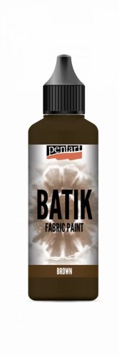 Batikfesték 80 ml - barna