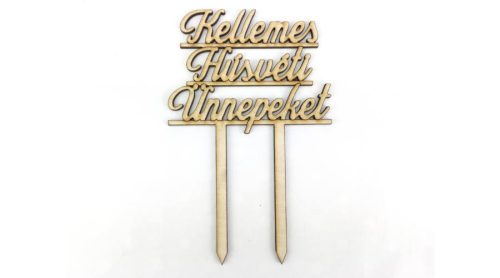 Beszúró - Kellemes húsvéti Ünnepeket kb. 15,5*10 cm