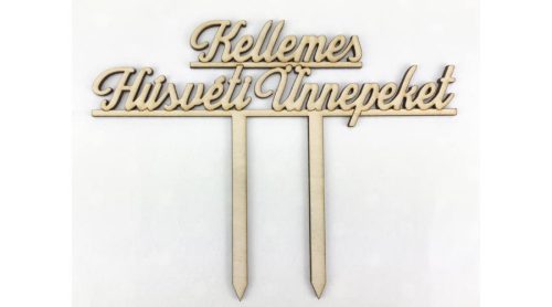 Beszúró - Kellemes Húsvéti Ünnepeket kb. 17*13,5 cm