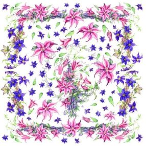 Rizspapír szalvéta DFT159 - kb. 50*50 cm 14 g