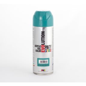 Evolution akrilfesték spray 6033  menta türkiz 400 ml