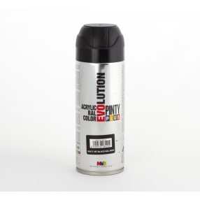 Evolution akrilfesték spray 9005 matt fekete 400 ml