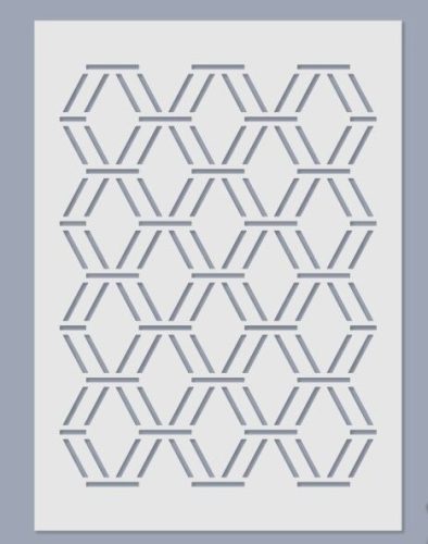 Sablon - Káró 02 (kb. 20*14,5 cm)