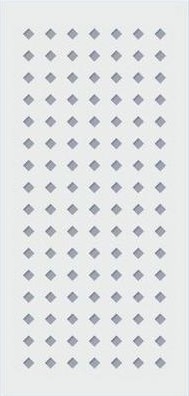 Sablon - Sarkára állított négyzet 4*4 mm (kb. 20*9,5 cm)