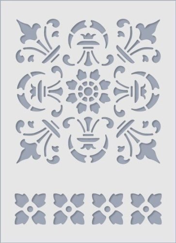 Sablon - Bordűr 2 (kb. 20*14,5 cm)