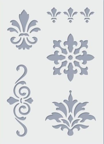 Sablon - Brokát (kb. 20*14,5 cm)