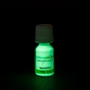 Foszforeszkáló pigment neonzöld - 15 g