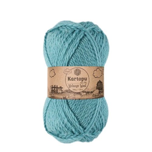 Melange Wool 100 gr - 5017 aqua