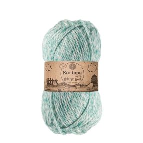 Melange Wool 100 gr - 9000 mojito melange