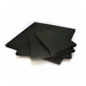 Feszített vászon 15*15 cm - fekete