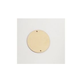 Fa alap - kör 2 lyukkal 35x3 mm