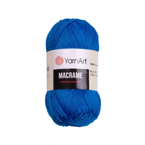 Yarnart macrame 90 g - 139 kék