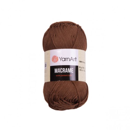 Yarnart macrame 90 g - 151 kávébarna