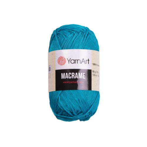 Yarnart macrame 90 g - 152 türkizkék