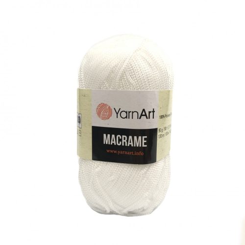 Yarnart macrame 90 g - 154 fehér