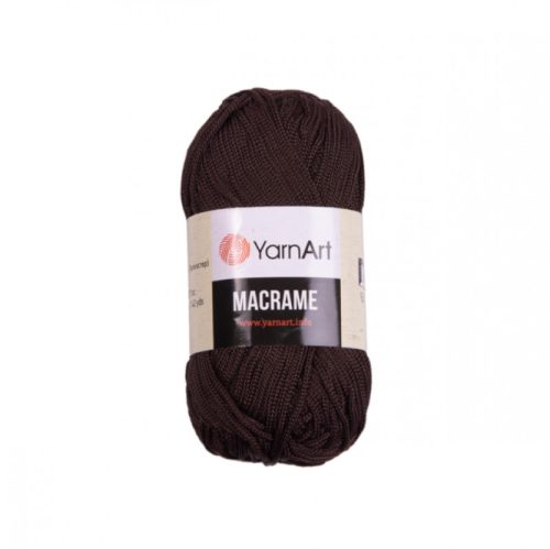 Yarnart macrame 90 g - 157 sötétbarna