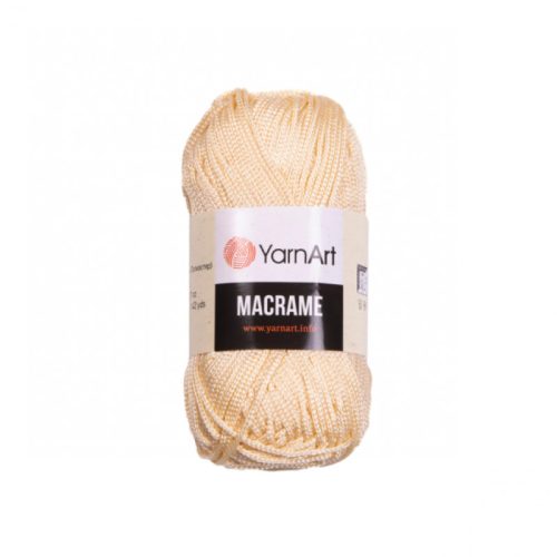 Yarnart macrame 90 g - 165 vanilia