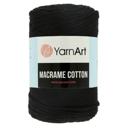 Macrame cotton 750 - fekete