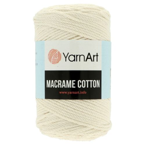 Macrame cotton 752 - krémfehér