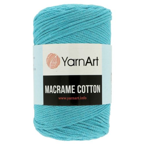 Macrame cotton 763 - ciánkék