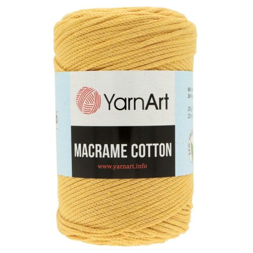 Macrame cotton 764 - sárga