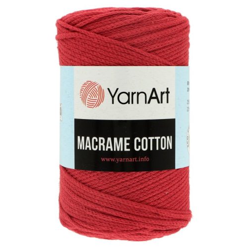 Macrame cotton  773 - piros