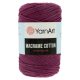 Macrame cotton  777 - sötétlila