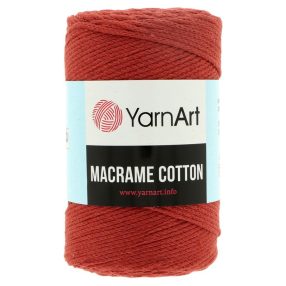 Macrame cotton  785 - sötét tégla