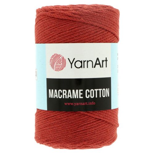 Macrame cotton  785 - sötét tégla