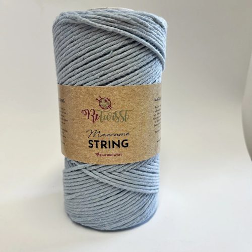 Macrame String 250 gr -17 babakék