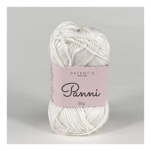 Panni pamut fonal 50 gr - 01 fehér