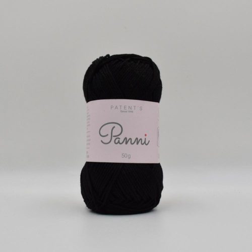 Panni pamut fonal 50 gr - 100 fekete