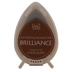   Brilliance Dew Drop festékpárna - Gyöngyház csokoládé BD76