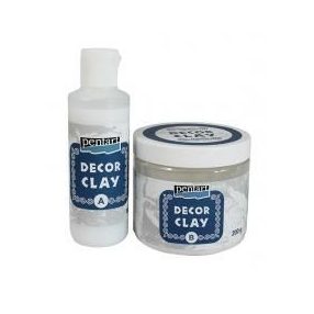 Decor Clay szett 200g+80ml - Kétkomponensű öntőpor rendszer   Decor Clay szett 200g+80ml - Kétkomponensű öntőpor rendszer