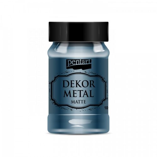 Dekormetál matt dekorfesték 100 ml - oxfordkék