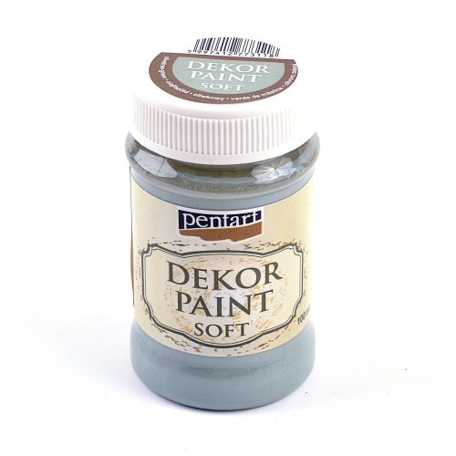 Dekorfesték 100 ml - olajfazöld