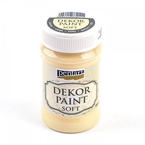 Dekorfesték 100 ml - sárga