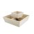 Fa kínálószett 5 db-os (1 db kb. 22*22*6,5 cm, 4 db kb.10*10*5 cm)