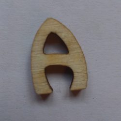 Fa betűk 1,5-2 cm A