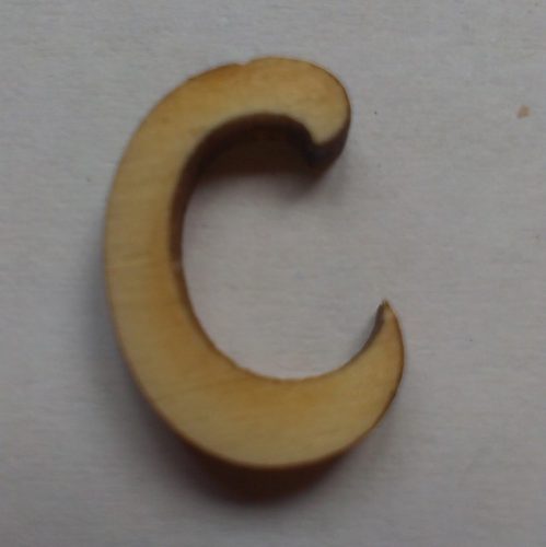 Fa betűk 1,5-2 cm C